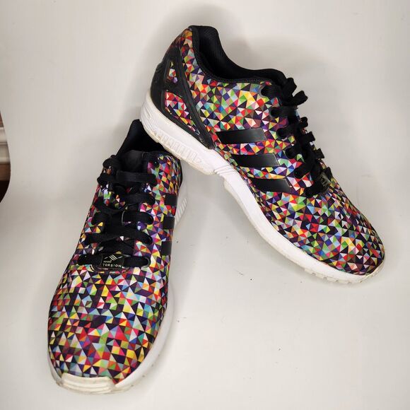 2014 Adidas ZX fluxTorsion Multicolor Prism Rainbox Men’s Size 9